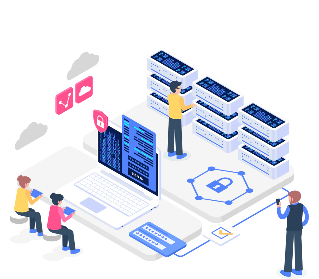 People connecting sign-in, SSO, and directory services.
